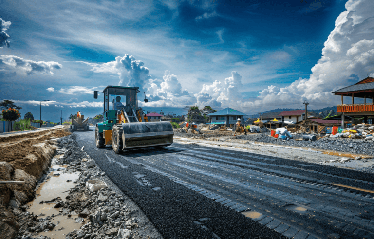 Multinational Company Setup for Road Construction in Bali