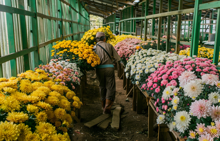 Multinational Flower Trade in Bali: A Guide to KBLI Code 46203